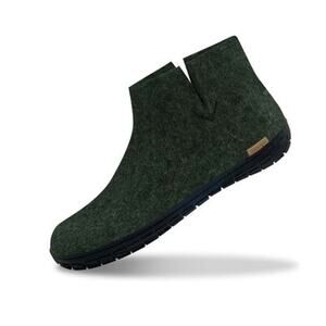Forest Boot With Natural Rubber Sole - 44 - Black